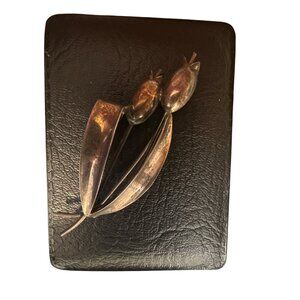 💖Vintage Silver Tone Tulip Brooch Pin